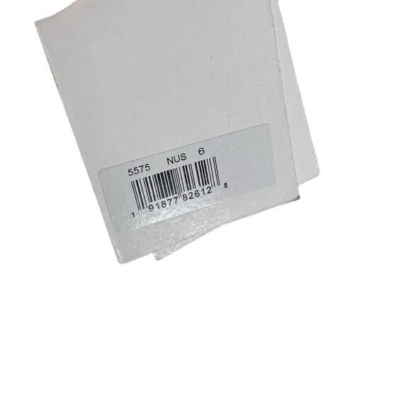 Mac Duggal Nude Silver Embellished Flutter Sleeve High Neck Dress 6 - Picture 4 of 13